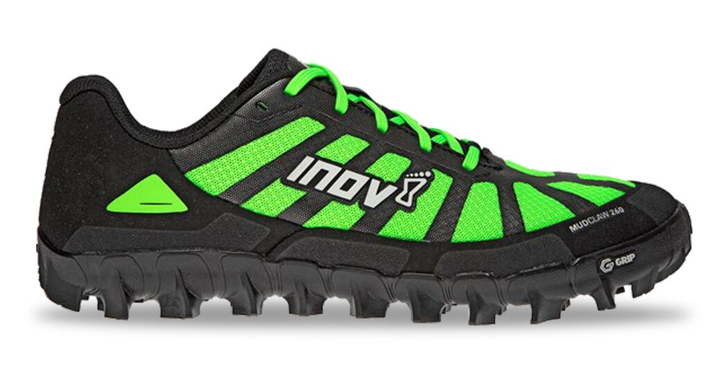 Inov-8 Mudclaw G 260 V2 Men's Trail Running Shoes Black/Green UK 218463YBU